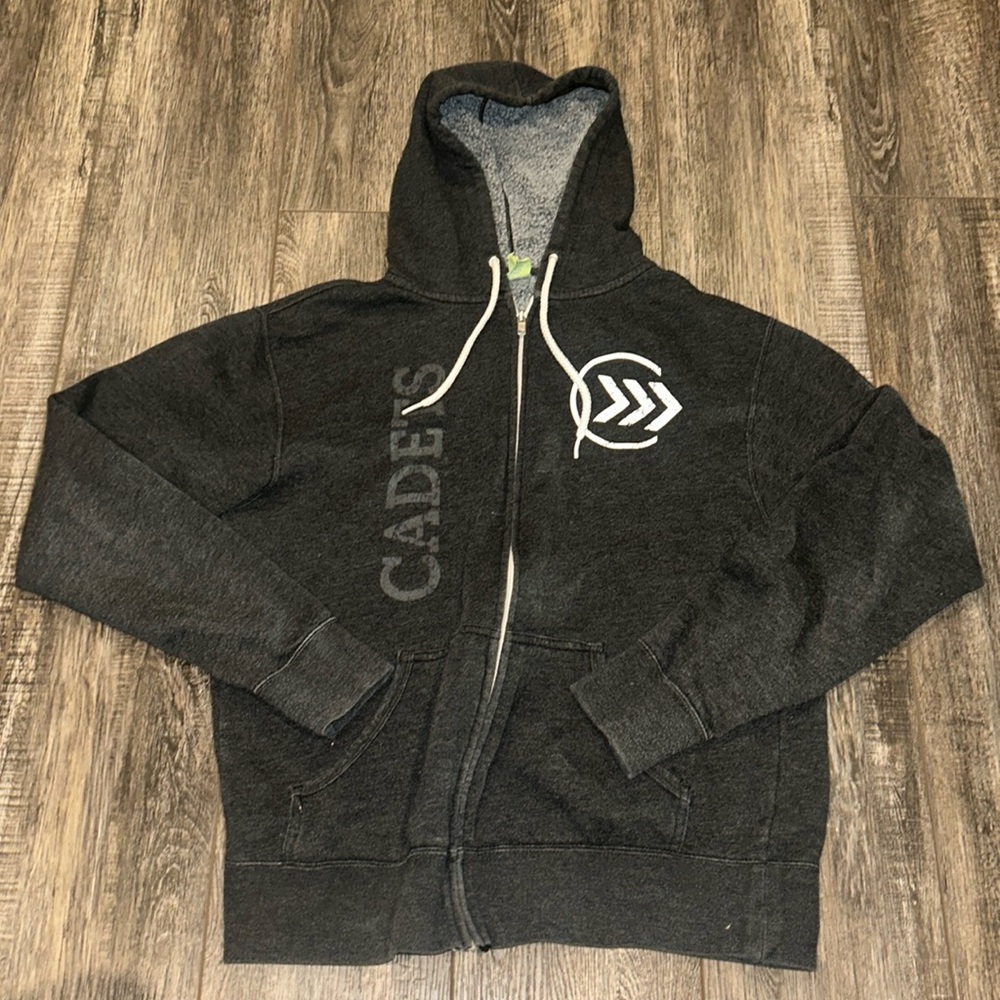 Cadets drum corp zip up hoodie sz M